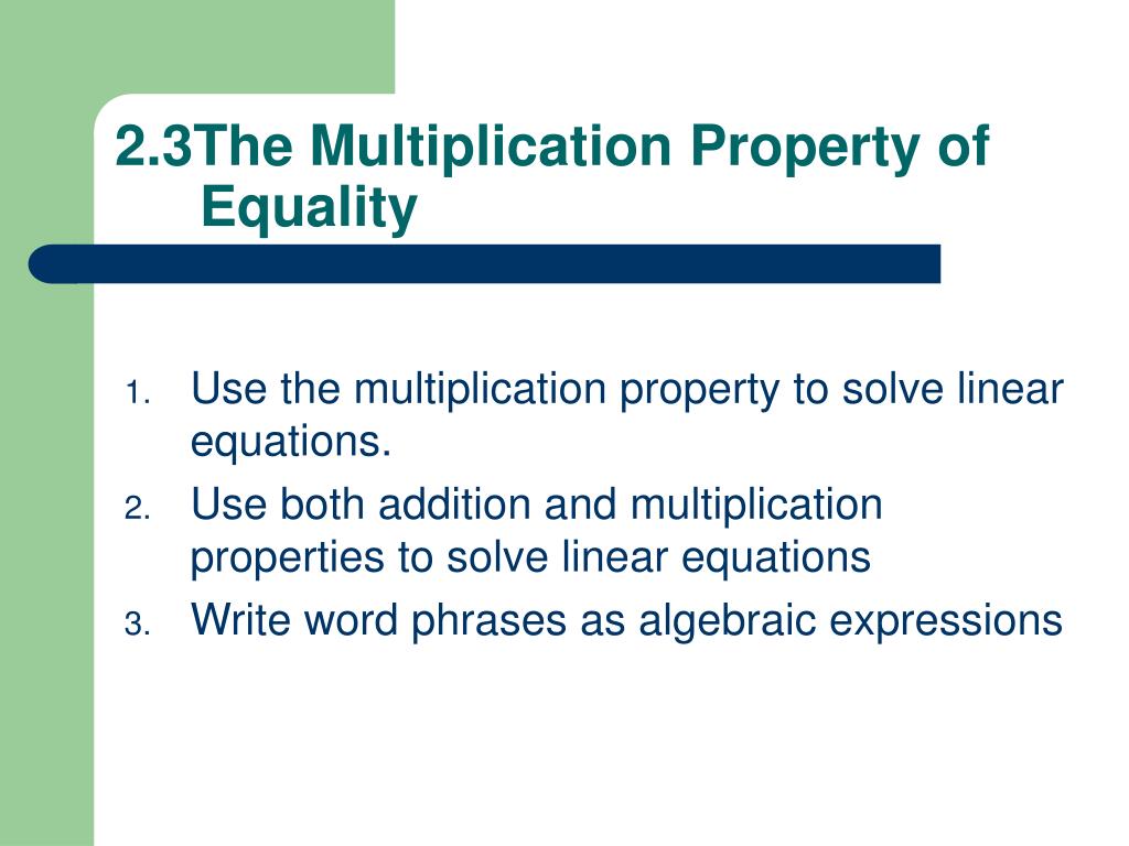 PPT Section 2.1 Simplifying Algebraic Expressions PowerPoint