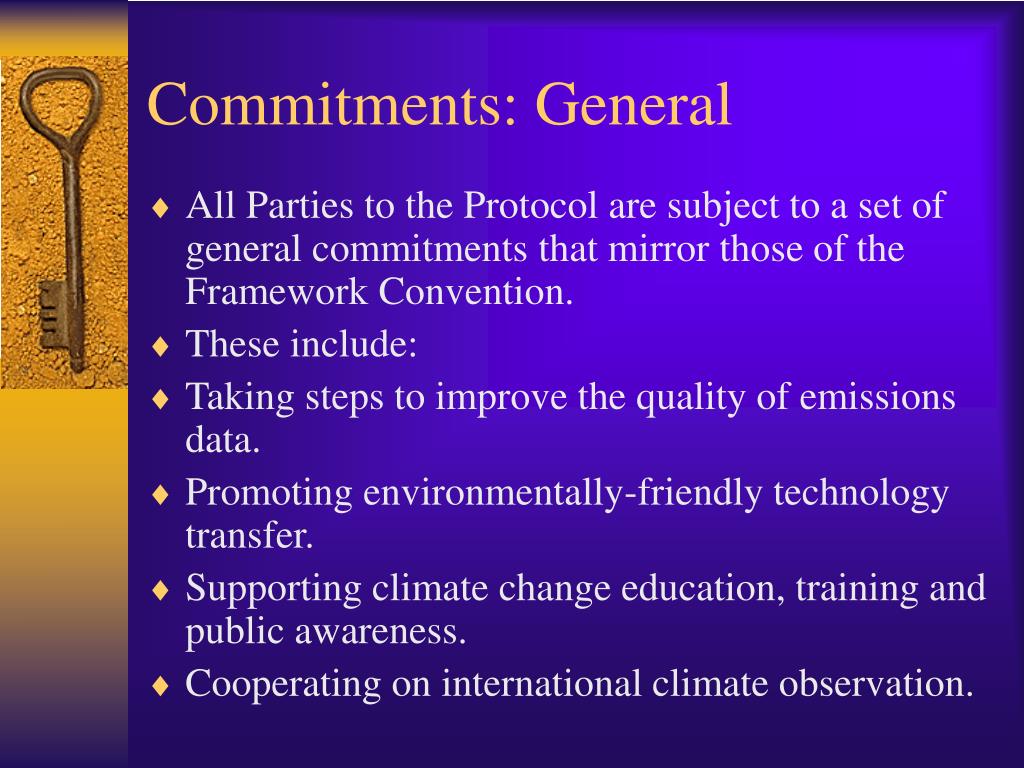 PPT Kyoto Protocol to the United Nations Framework