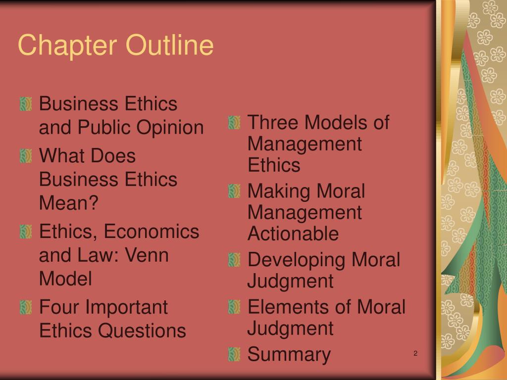 PPT Business Ethics Fundamentals MGT 3800 Chapter 6 PowerPoint