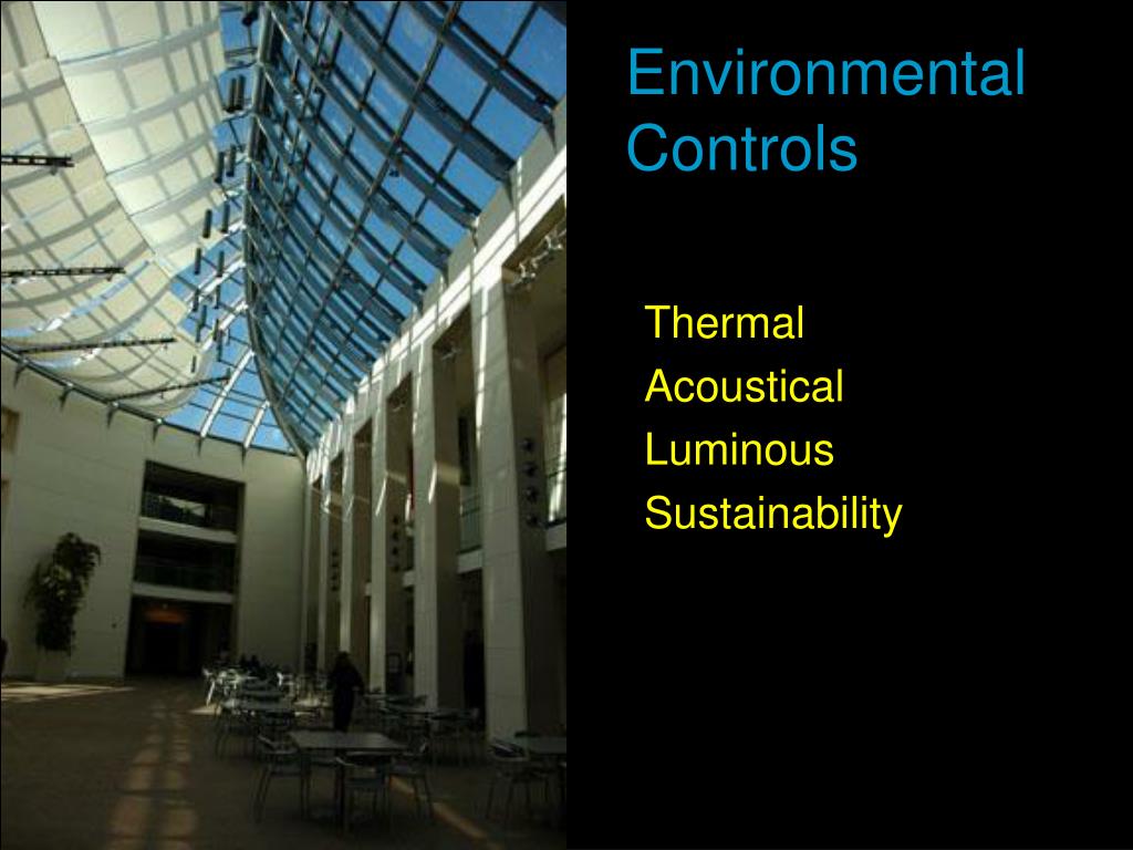 PPT ARCH4372/6372 Integrated Project Environmental Controls Overview PowerPoint Presentation