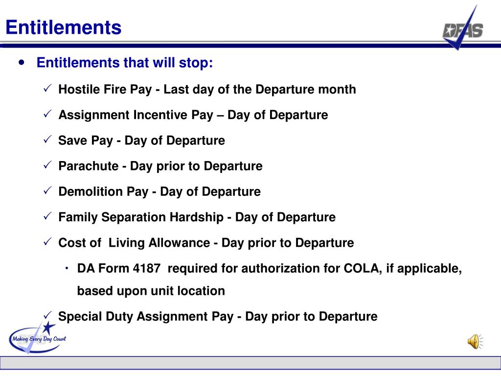 PPT Defense Finance and Accounting Service Defense Military Pay