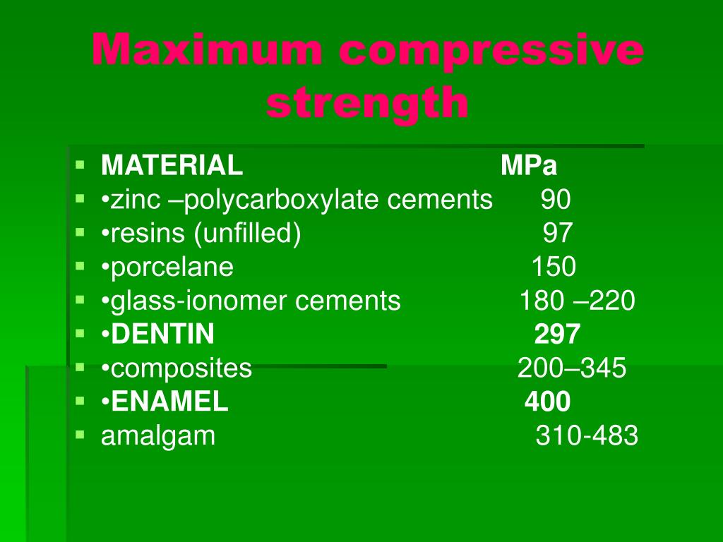 PPT Dental materials biological, chemical and physhical properties