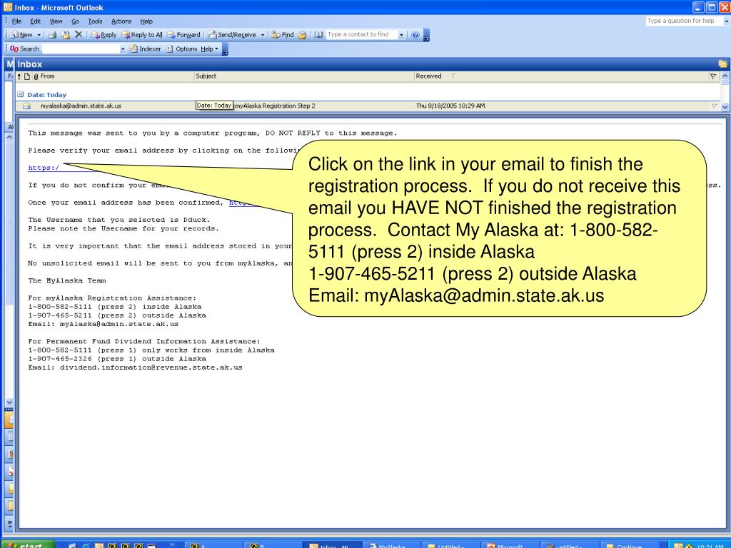 PPT You must sign up with My Alaska. If you are a current web filer