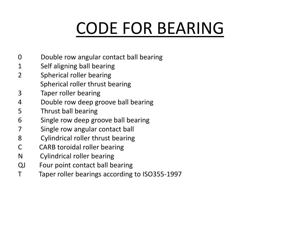 PPT BEARING PowerPoint Presentation, free download ID610482