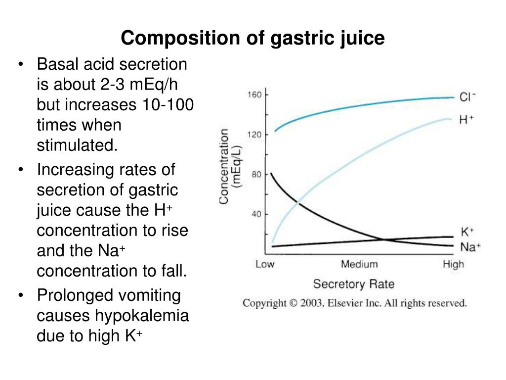 PPT The proximal 80 of the stomach makes up the acid secreting