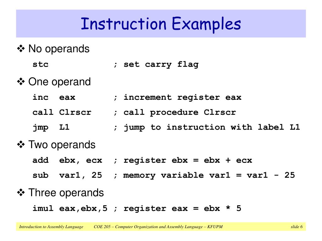 PPT Introduction to Assembly Language PowerPoint Presentation, free