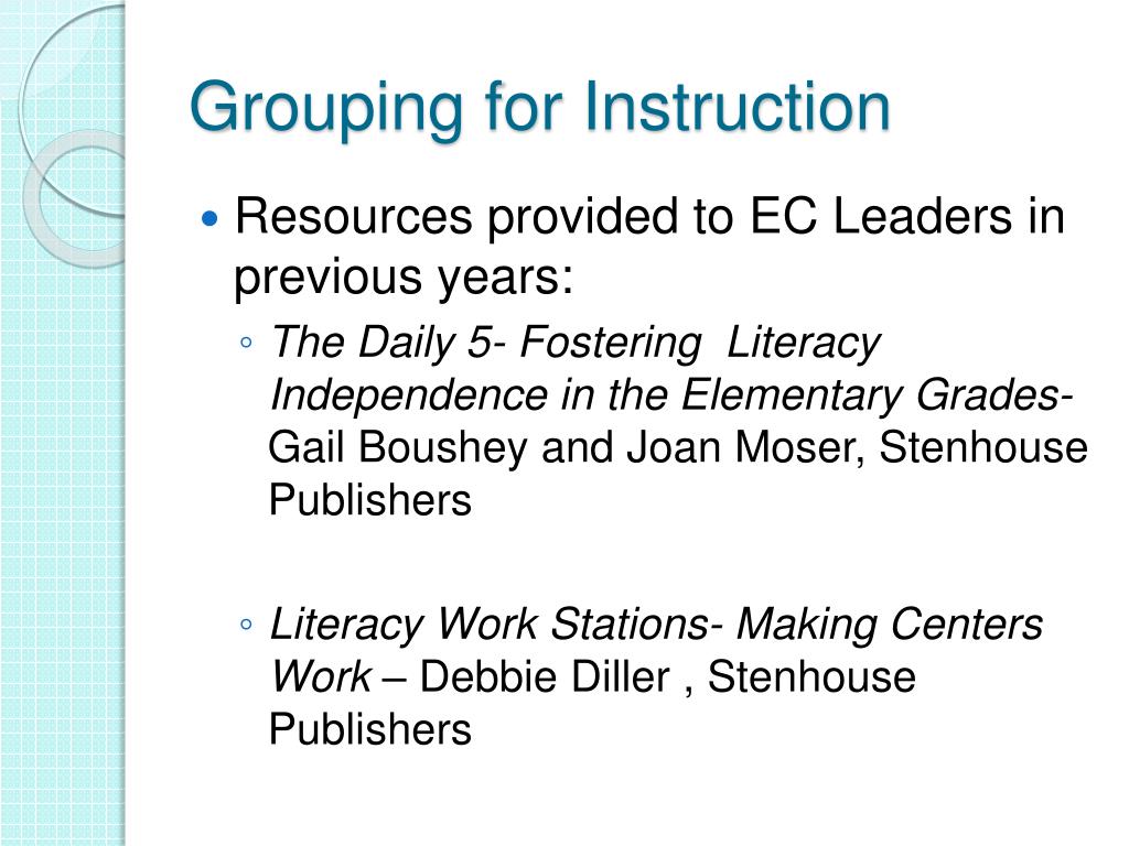 PPT Early Childhood Best Practices in Literacy Development PowerPoint