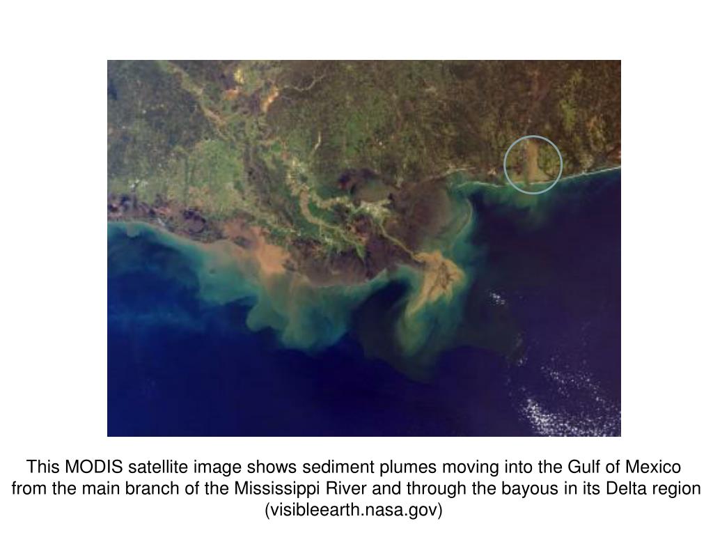 PPT Mobile Bay Water Quality Assessment Using NASA Spaceborne Data
