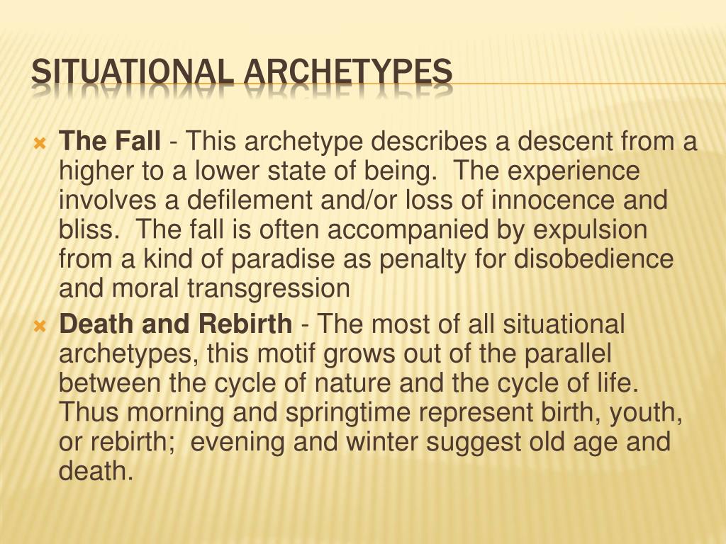PPT Understanding and applying archetypes to the odyssey PowerPoint