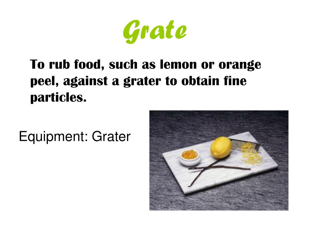 PPT Cooking Terms PowerPoint Presentation, free download ID61366