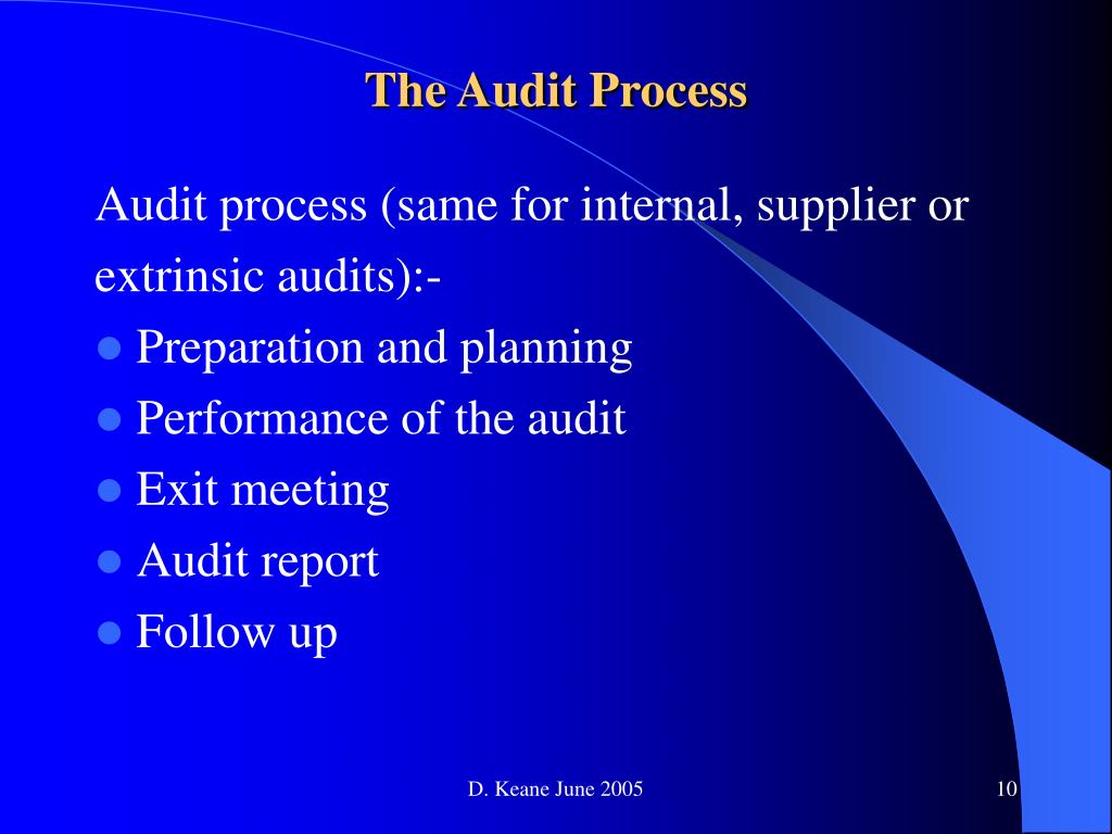 PPT Internal Quality Audits (4.14) PowerPoint Presentation, free