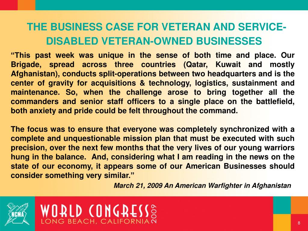 PPT RULES AND BENEFITS IN PARTNERING WITH NATION’S VETERAN AND