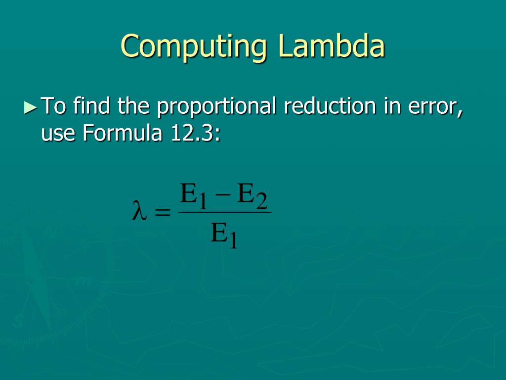 PPT Association between Variables Measured at the Nominal Level
