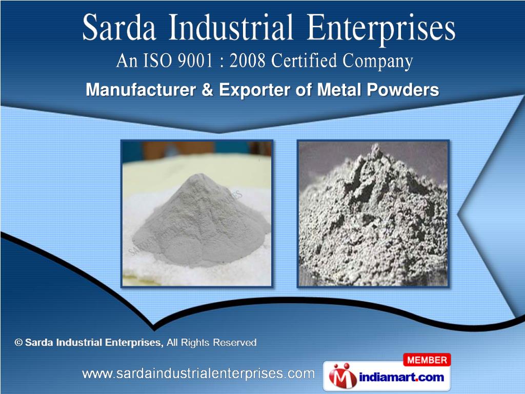 PPT Lead Powder & Zinc Powder PowerPoint Presentation, free download