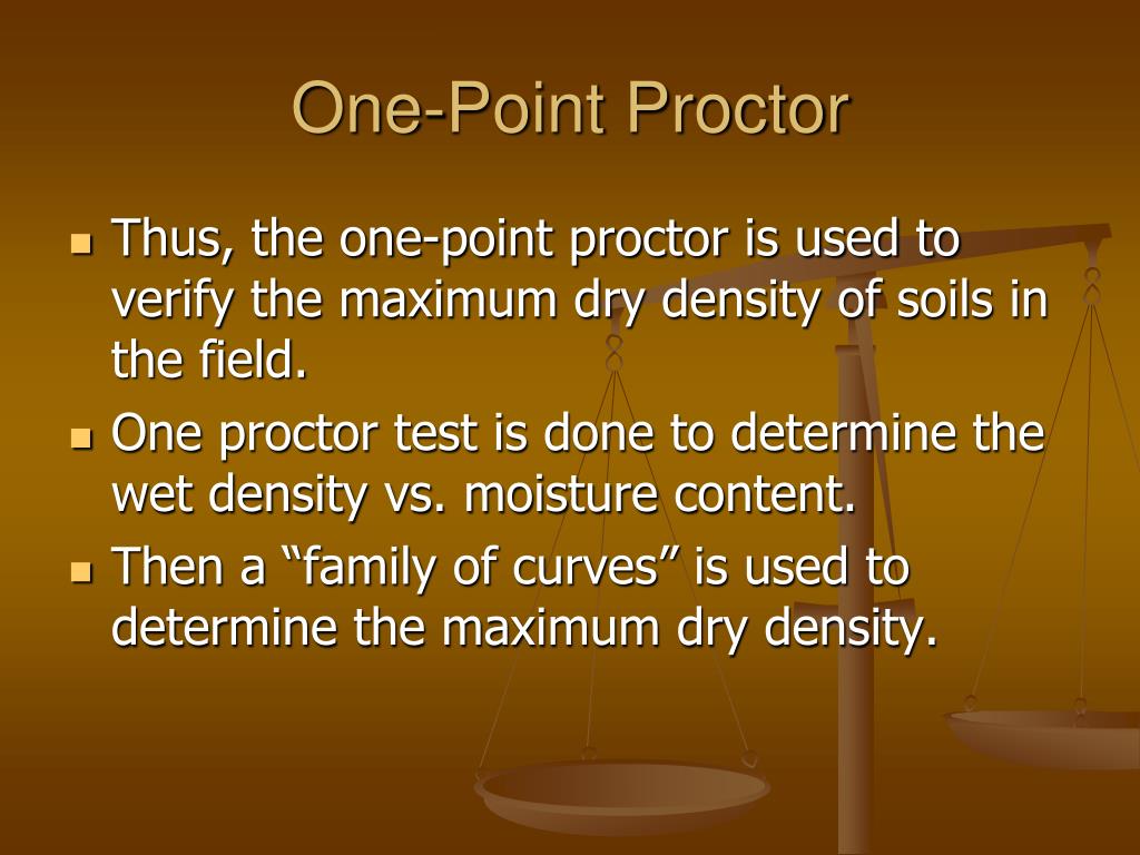 PPT Proctor Compaction Test for Maximum Dry Density PowerPoint