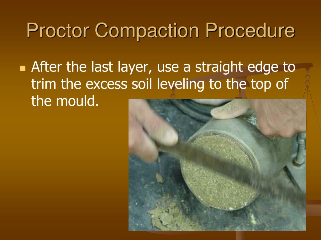 PPT Proctor Compaction Test for Maximum Dry Density PowerPoint