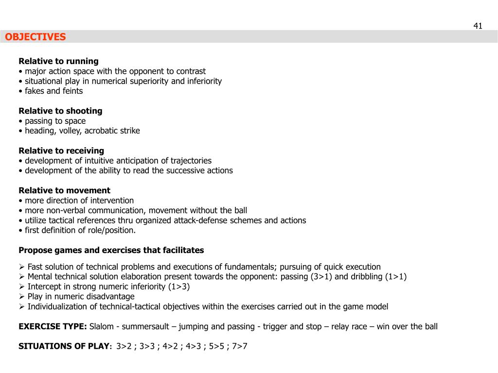 PPT “DEVELOPING THE YOUTH SOCCER PLAYER” The stages for the soccer