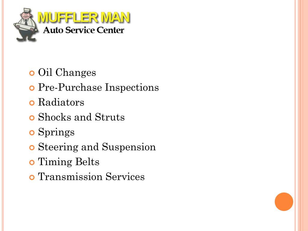 PPT Car Repair Grand Rapids_Mufflerman Services.pptx PowerPoint