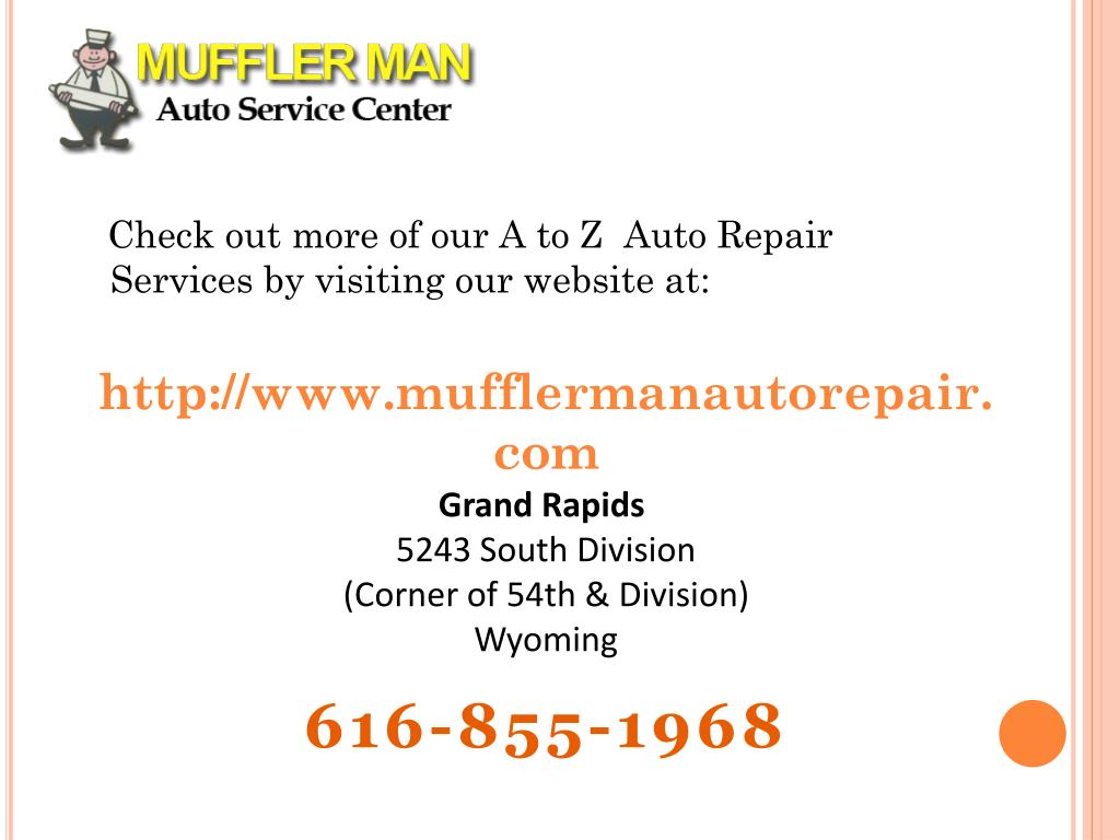 PPT Car Repair Grand Rapids_Mufflerman Services.pptx PowerPoint