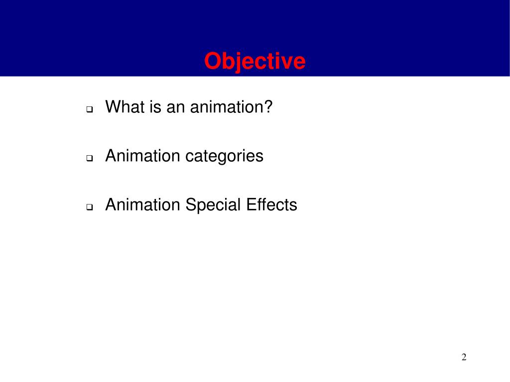 PPT LECTURE 9 THE USES OF ANIMATION IN MULTIMEDIA PowerPoint