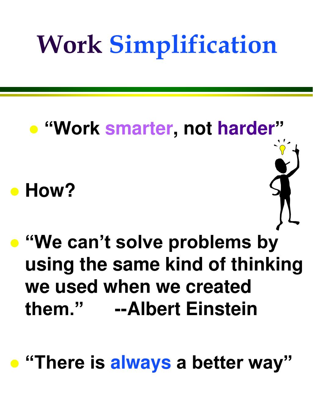 PPT Work Improvement and Productivity Outline PowerPoint