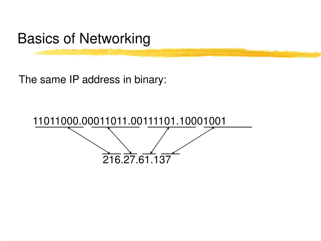 PPT Basics of Networking PowerPoint Presentation, free download ID