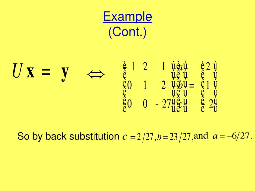 PPT Getting Down with Determinants Defining det ( A ) Via the PA