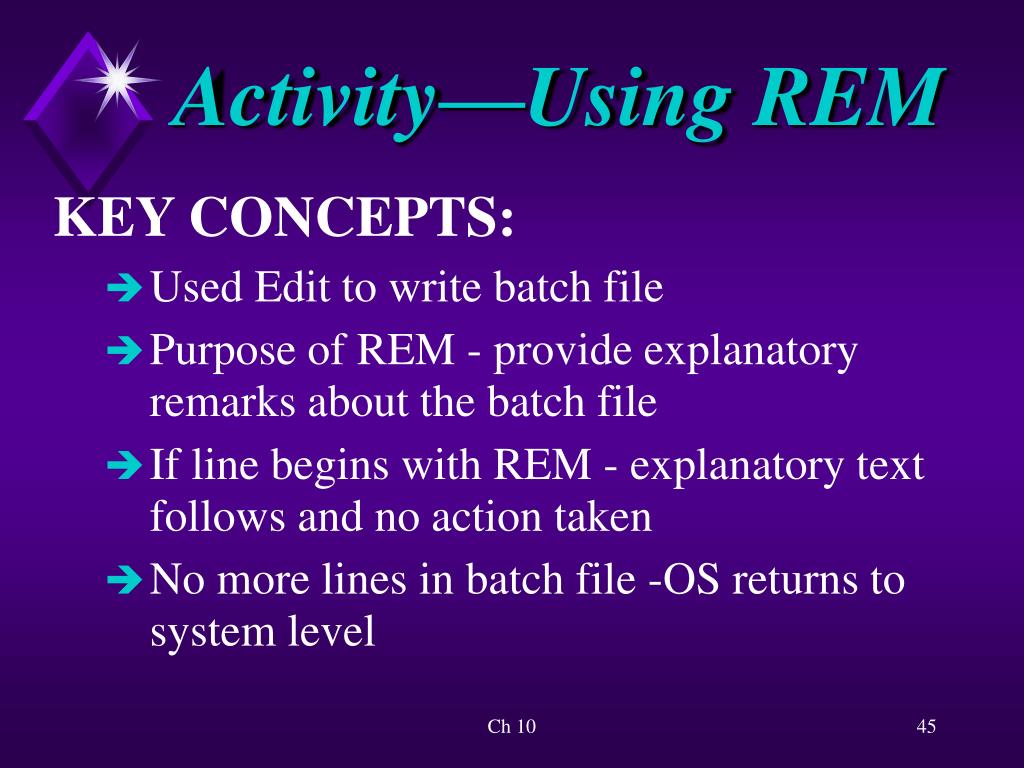 PPT Introduction to Batch Files PowerPoint Presentation, free