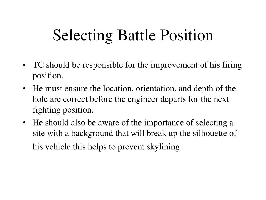 PPT Battle Positions PowerPoint Presentation, free download ID622704