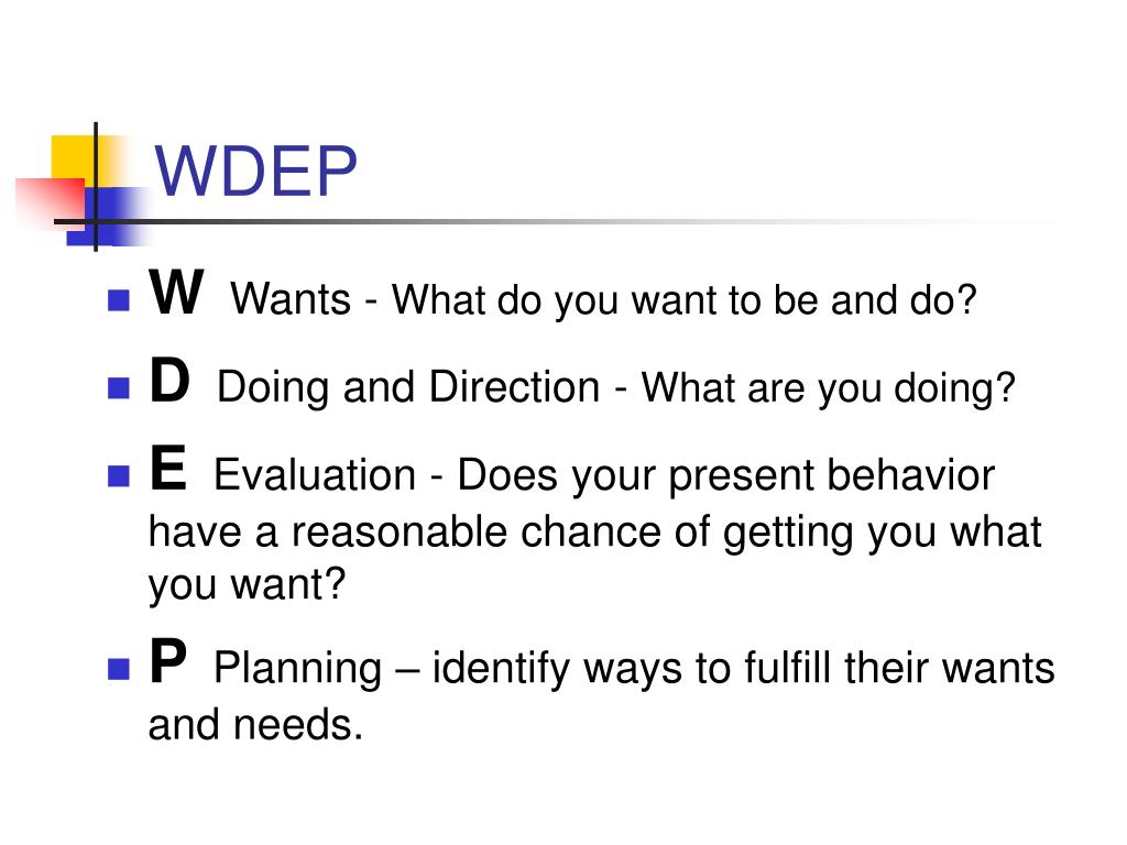 PPT Reality Therapy (William Glasser) PowerPoint Presentation, free