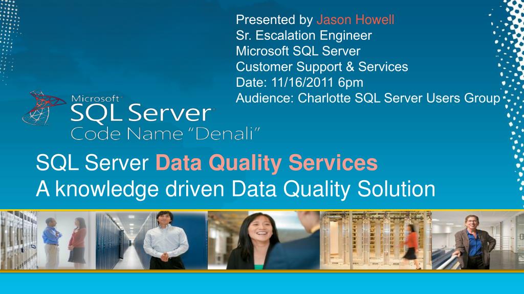 PPT Presented by Jason Howell Sr. Escalation Engineer Microsoft SQL