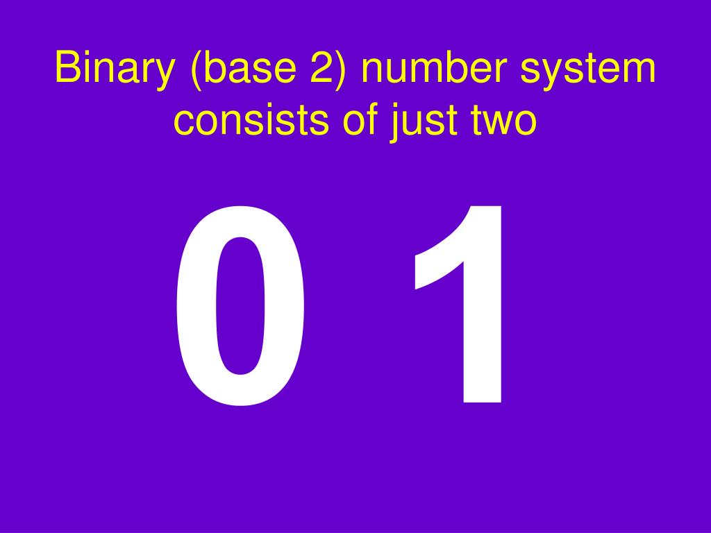 PPT CS101 Introduction to Computing Lecture 8 Binary Numbers & Logic