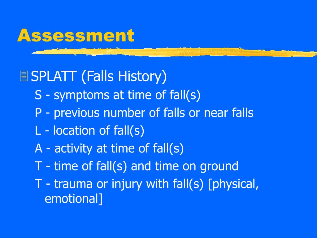 PPT Falls Prevention PowerPoint Presentation, free download ID625207
