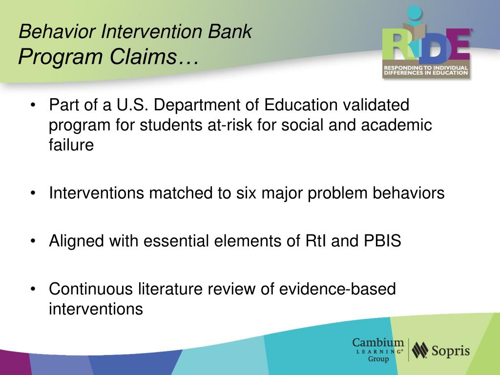 PPT So You ’ ve Identified…Aggression, Disruptions, Off Task, Non