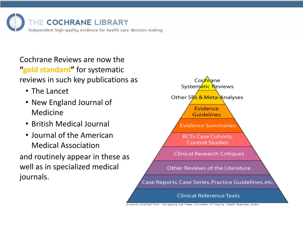 PPT The Cochrane Library PowerPoint Presentation, free download ID