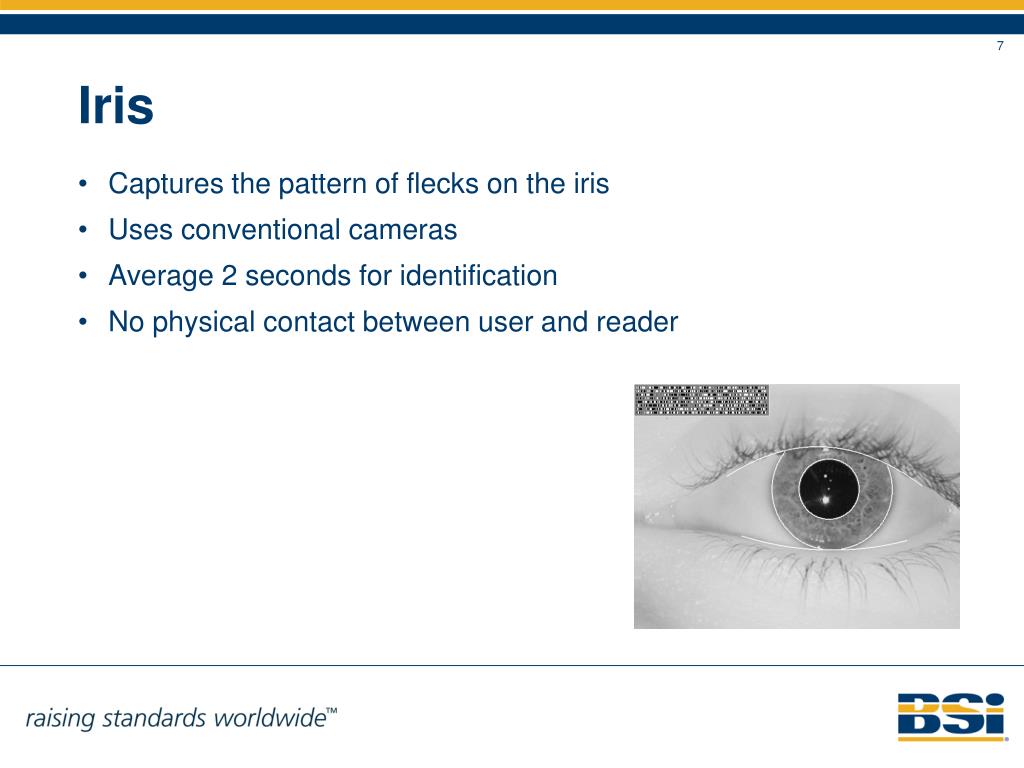 PPT Biometric standards PowerPoint Presentation, free download ID626808