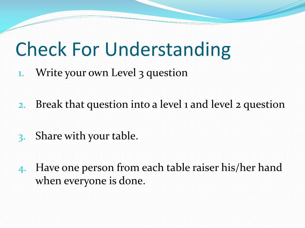 PPT Costa’s Levels of Questioning PowerPoint Presentation ID628144