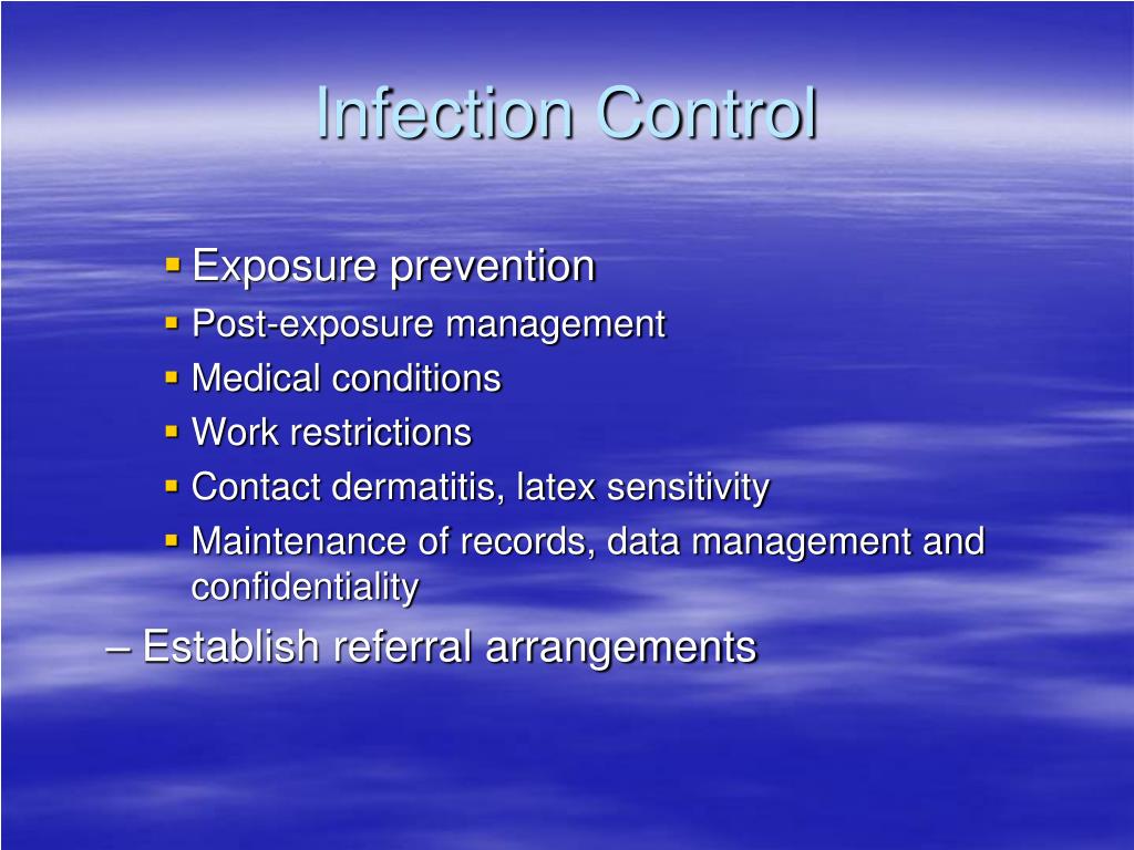 PPT Infection Control in Dental HealthCare Settings PowerPoint