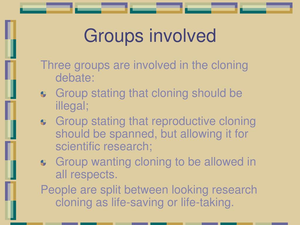 PPT The Strong Arm behind the Cloning Debate the Introduction of