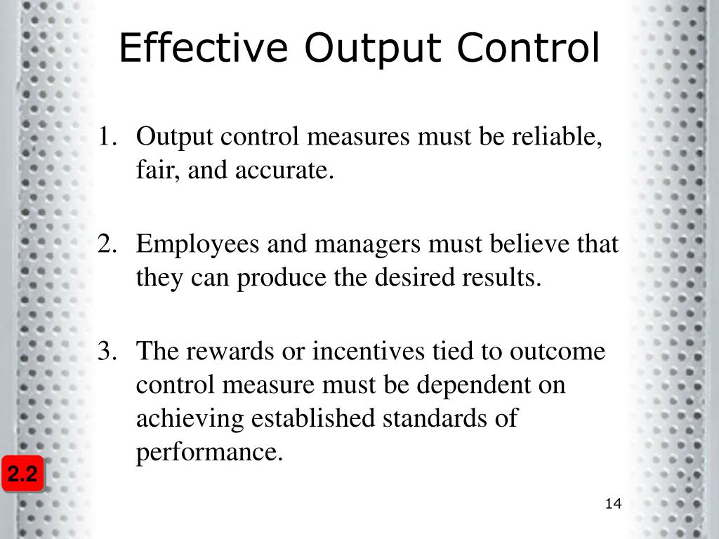 PPT Chapter 16 Control PowerPoint Presentation, free download ID632028