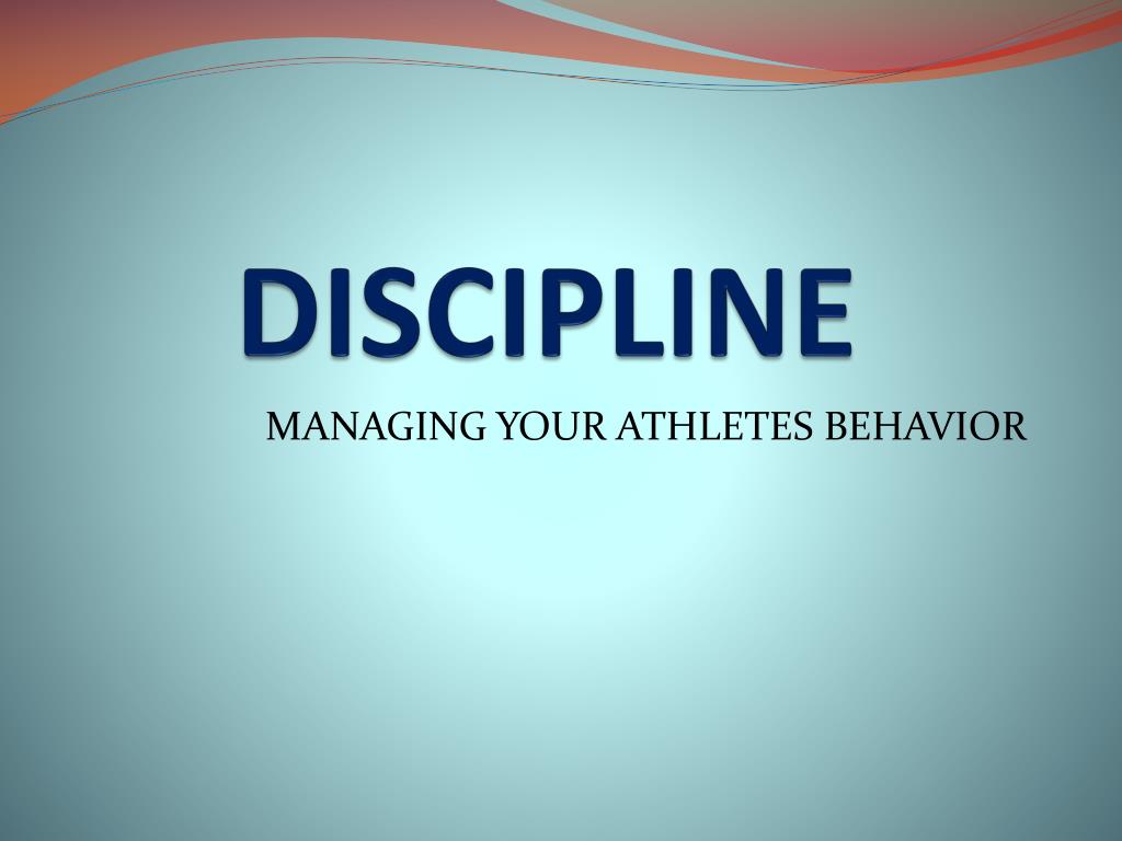 PPT DISCIPLINE PowerPoint Presentation, free download ID632275