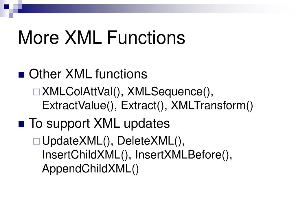 PPT Oracle XML DB and XQuery PowerPoint Presentation, free download