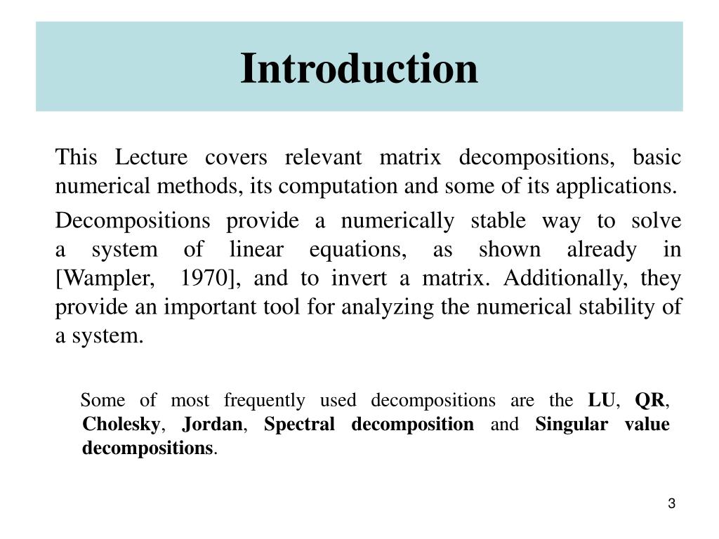 PPT Matrix and its Application in Statistics PowerPoint
