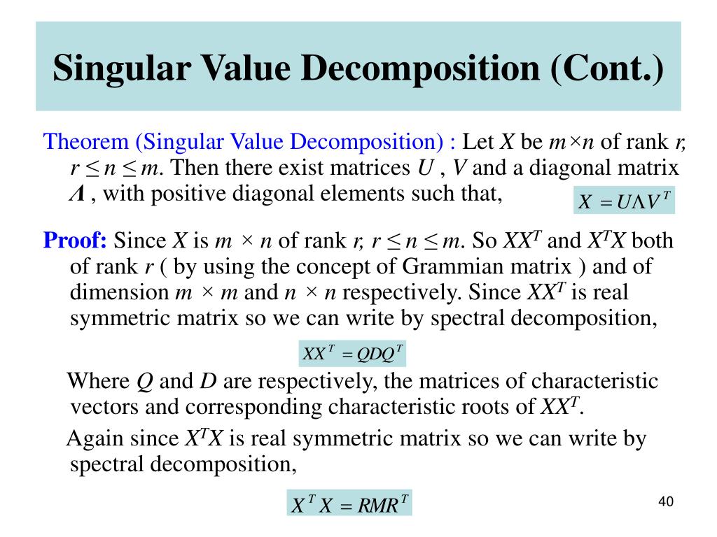 PPT Matrix and its Application in Statistics PowerPoint