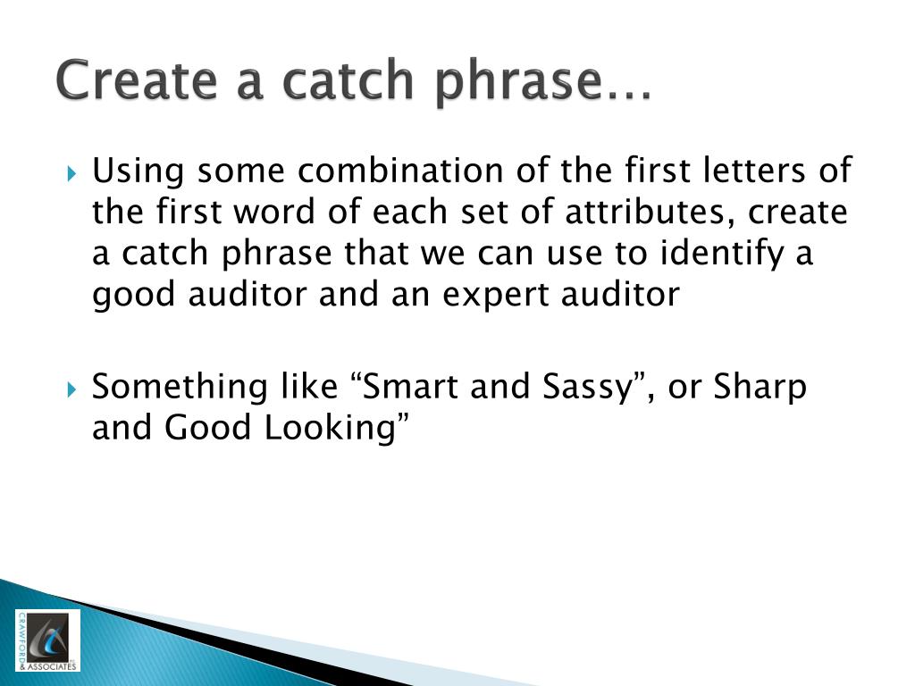 PPT What Makes a Good Auditor PowerPoint Presentation, free download