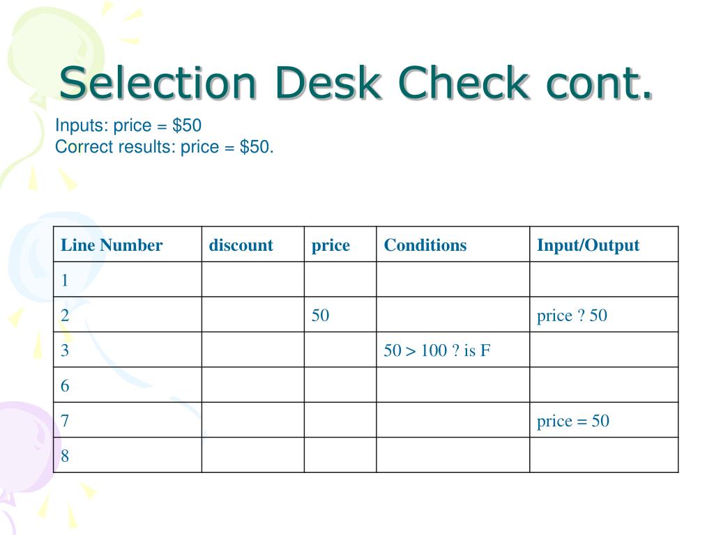 PPT Desk Checking PowerPoint Presentation, free download ID634230