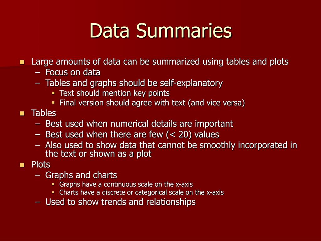 PPT Presenting Data PowerPoint Presentation, free download ID634654