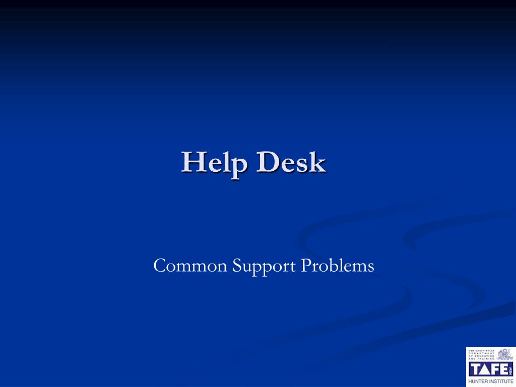 PPT Help Desk PowerPoint Presentation, free download ID634932