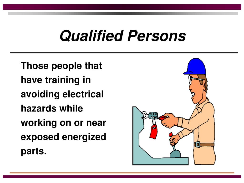 PPT ELECTRICAL SAFETYRELATED WORK PRACTICES PowerPoint Presentation
