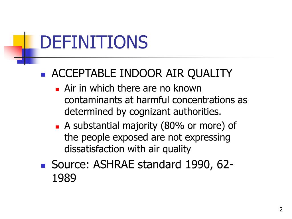 PPT INDOOR AIR QUALITY PowerPoint Presentation, free download ID636082